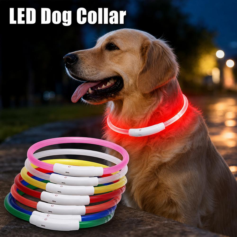 Tech Dog Accessories - Işıklı Evcil Hayvan Köpek Tasması Su