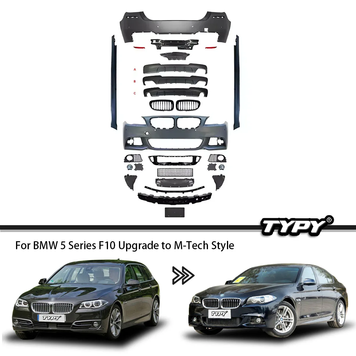 Tech Accessories Designer - BMW 5 Serisi 2010-2016 F10 Modifiye