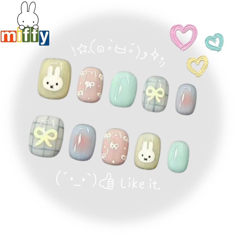 Nail Tech Accessories - Miffy Tavşanı | Yumuşak ve Kabarık