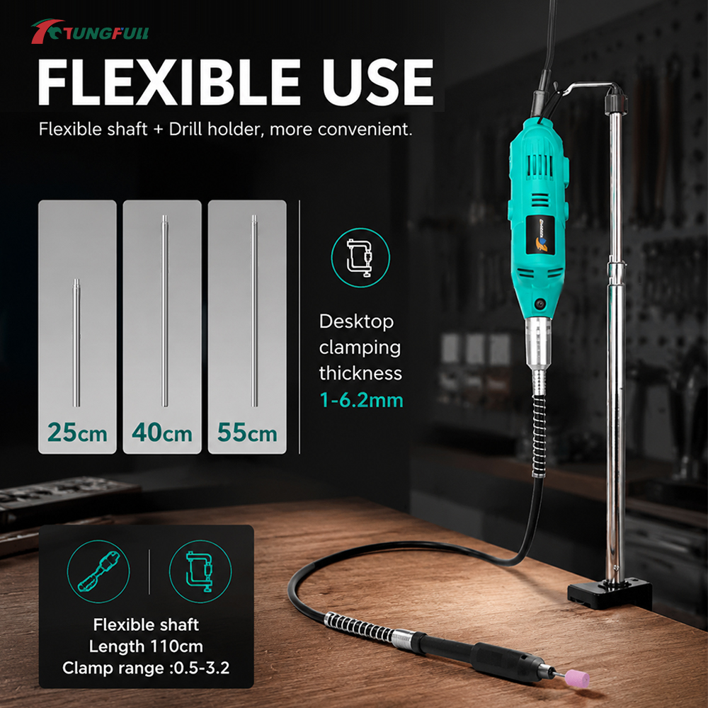 TUNGFULL Mini Elektrikli Taşla - Nail Tech Accessories incelemesi ve fiyatı